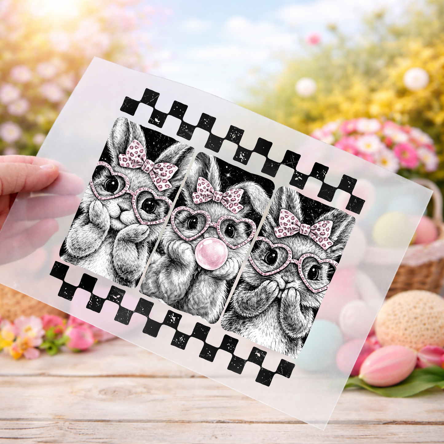 Easter DTF Transfer, Ready to Press Design