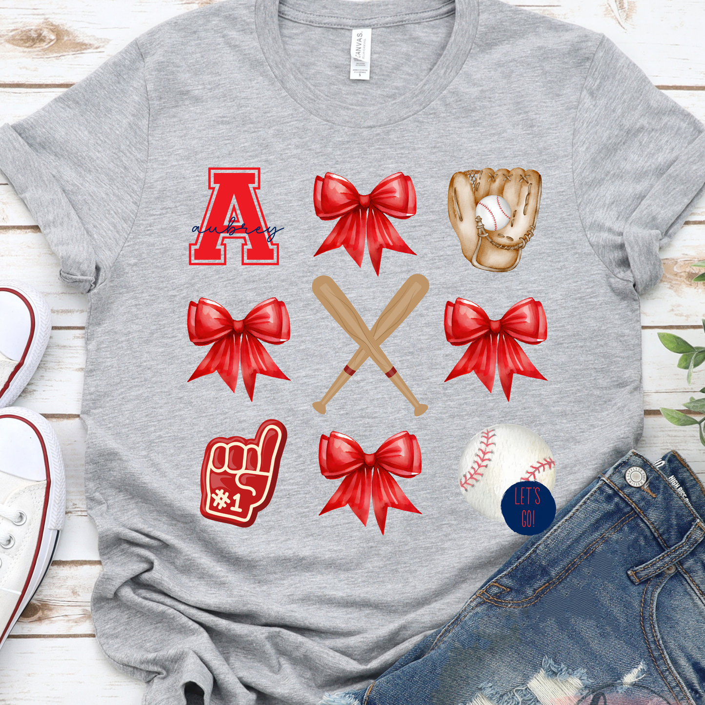 Aubrey Chaps Baseball Tshirt