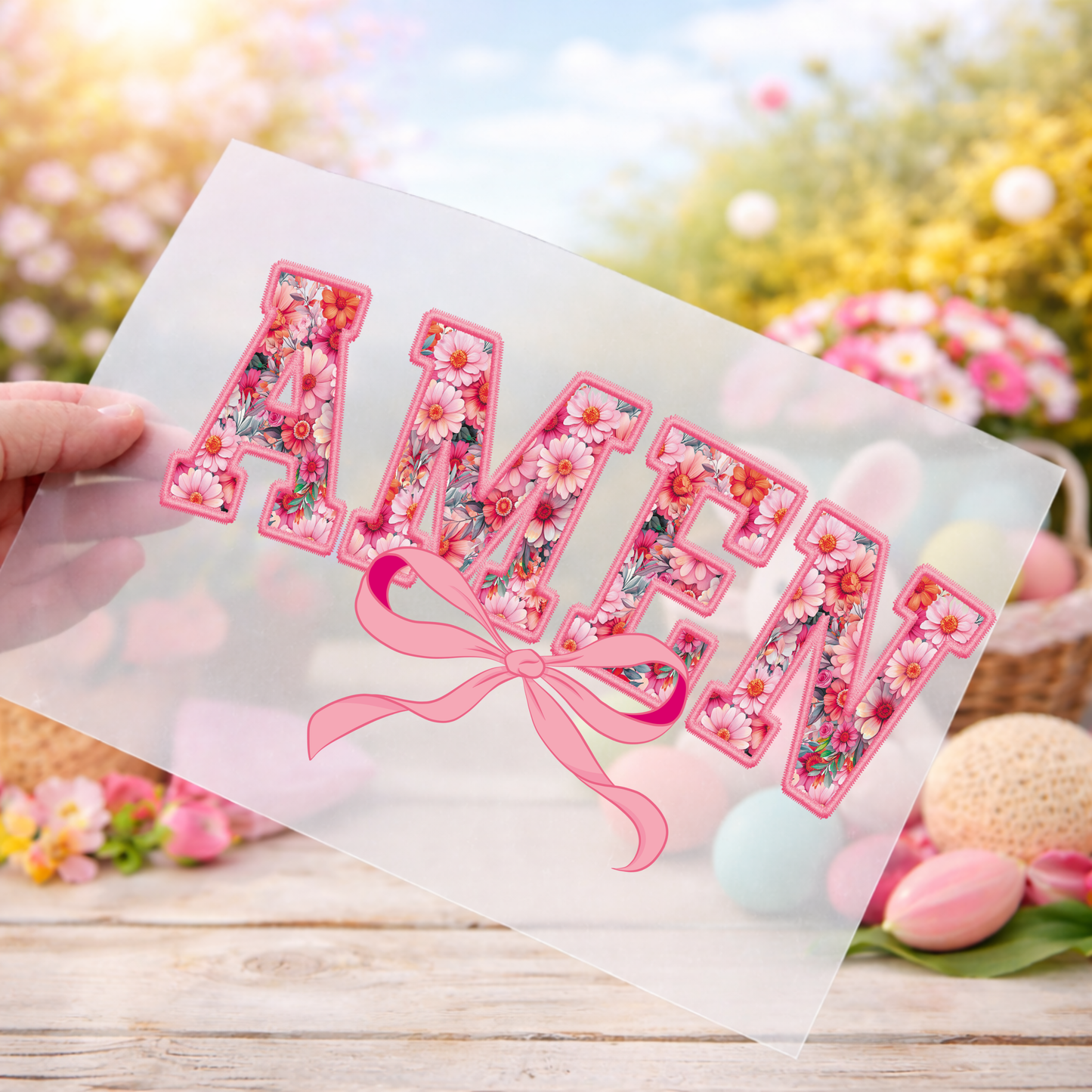 Easter DTF Transfer, Ready to Press Design