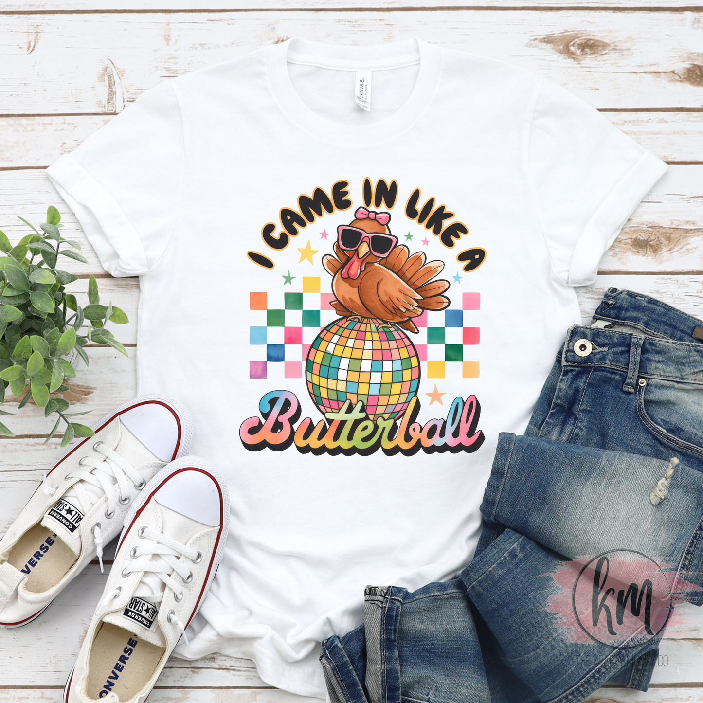 Fall DTF Print, I Came in like a Butterball