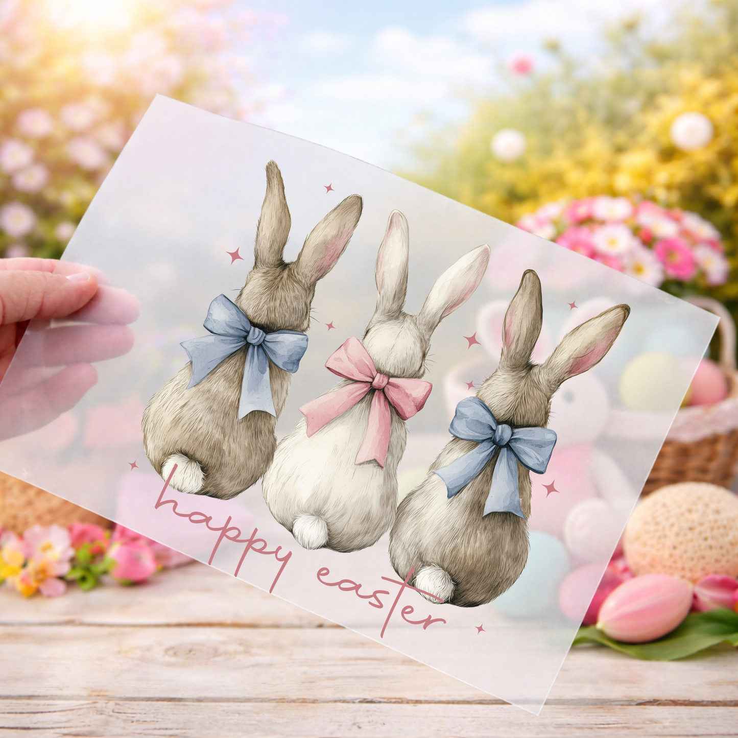 Easter DTF Transfer, Ready to Press Design