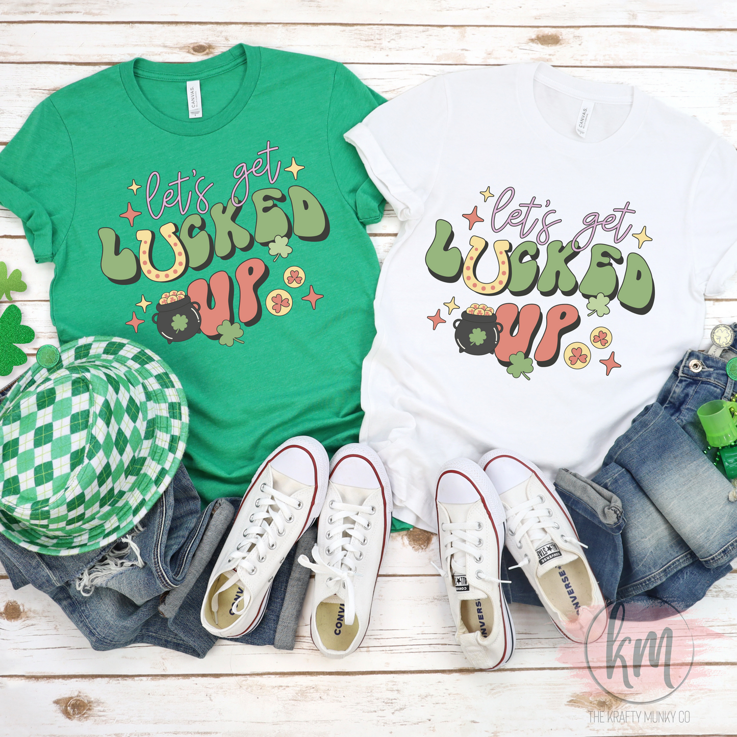 Let's Get Lucked Up tshirt, St. Patrick's Day tshirt, St. Patty's Day shirt
