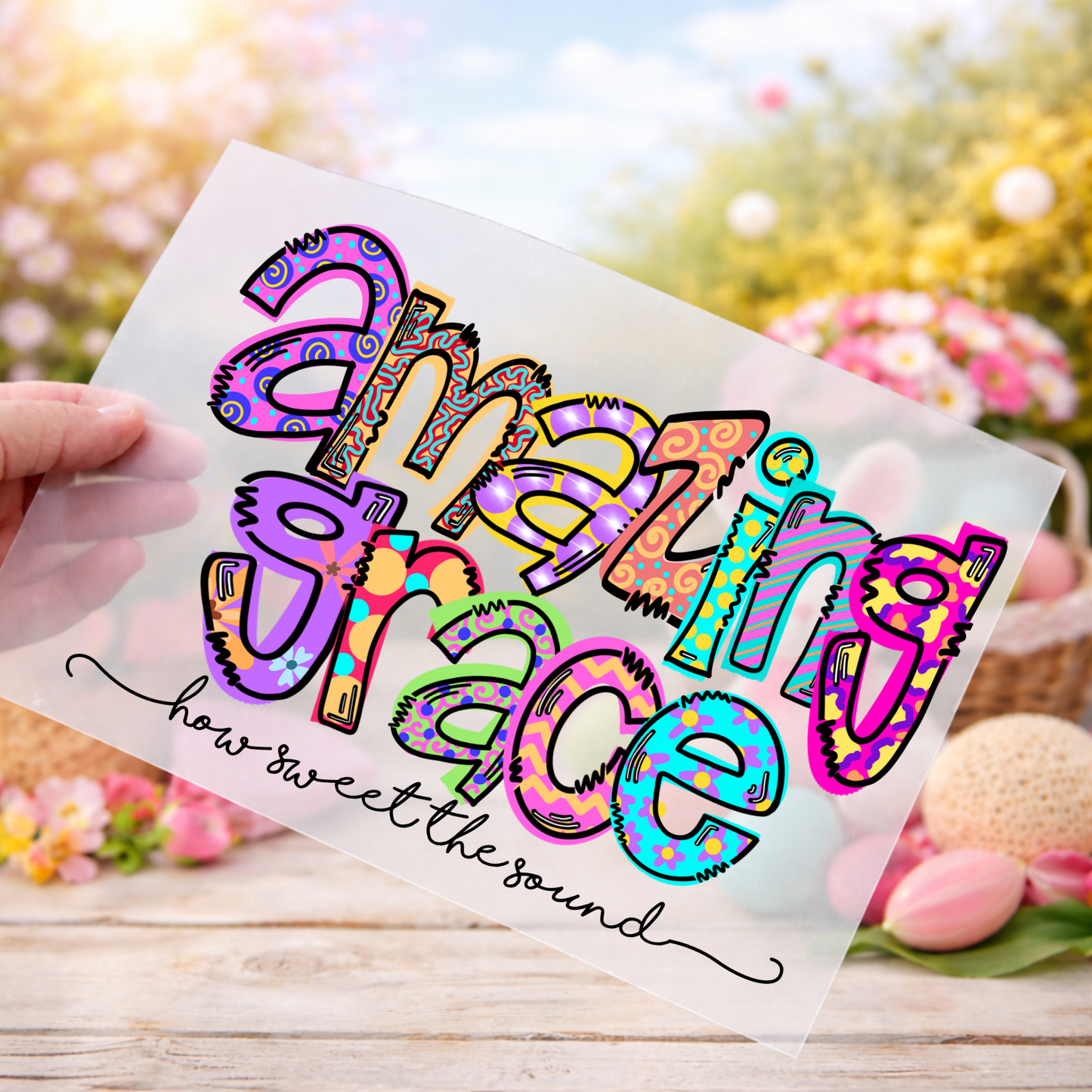 Easter DTF Transfer, Ready to Press Design