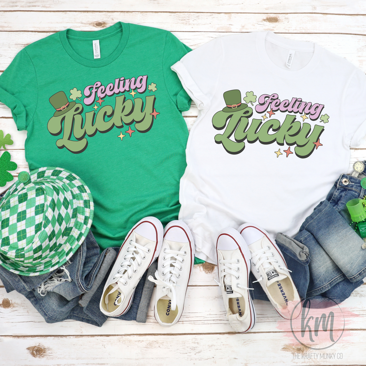Feeling Lucky tshirt, St. Patrick's Day tshirt, St. Patty's Day shirt