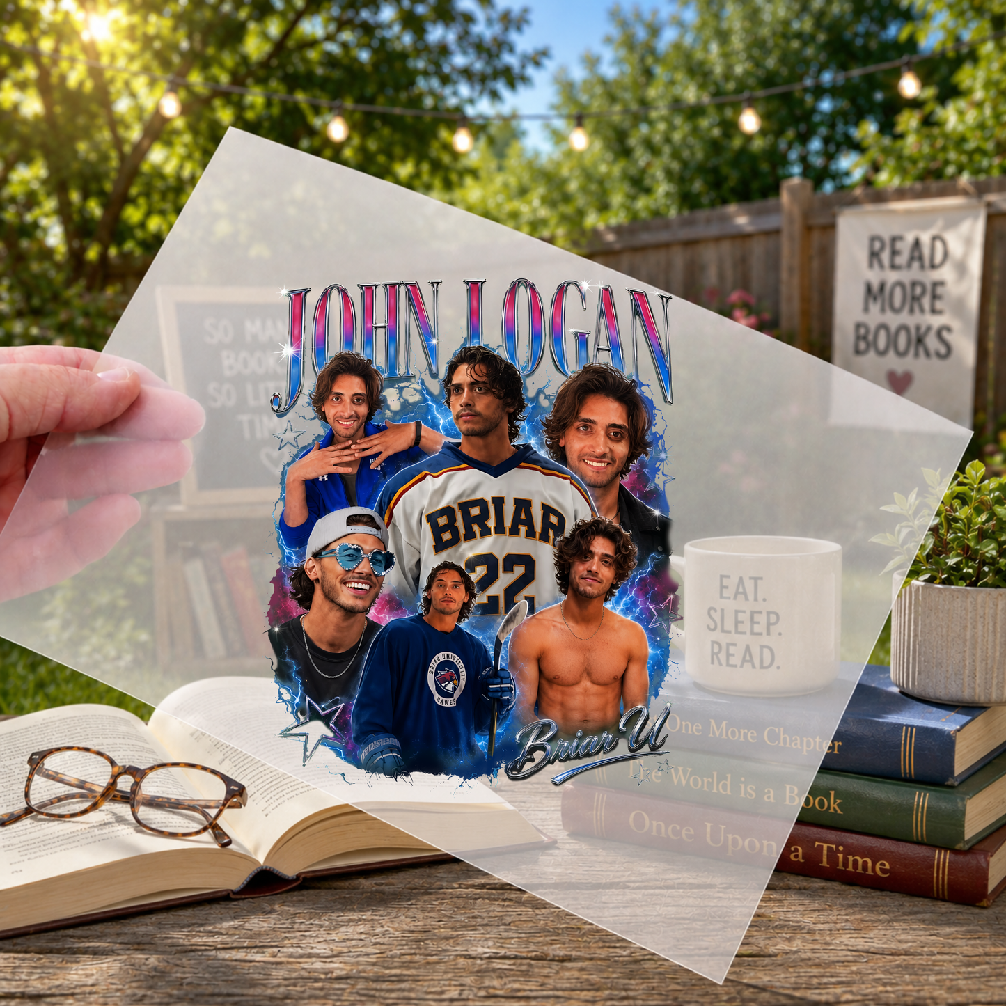Book Fans DTF Print-Briar - John Logan
