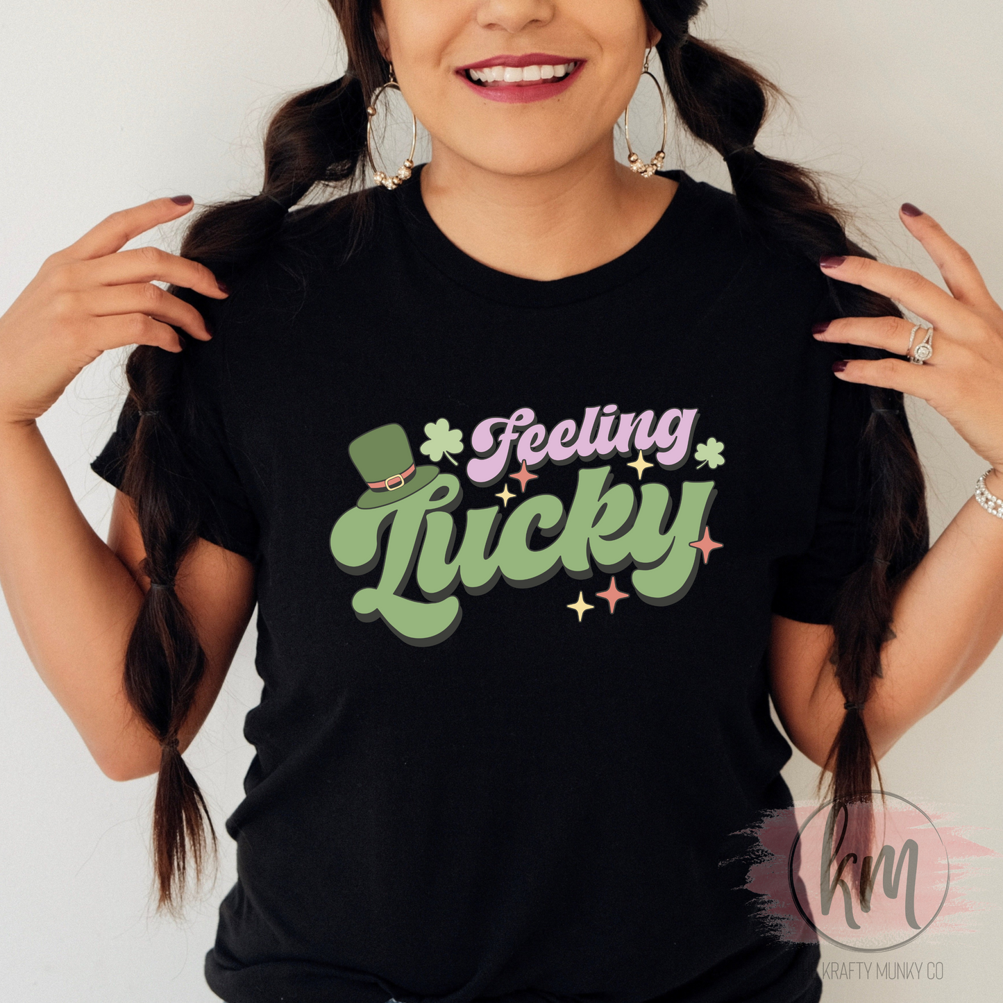 Feeling Lucky tshirt, St. Patrick's Day tshirt, St. Patty's Day shirt