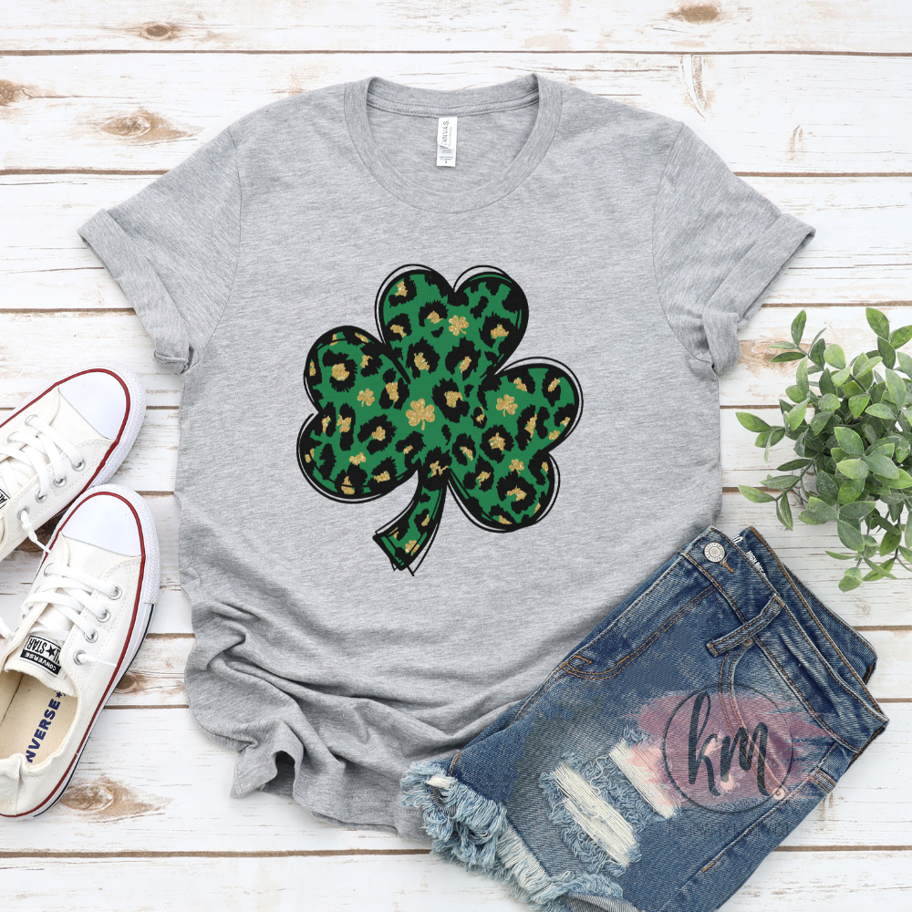 Clover tshirt, St. Patrick's Day tshirt, St. Patty's Day shirt