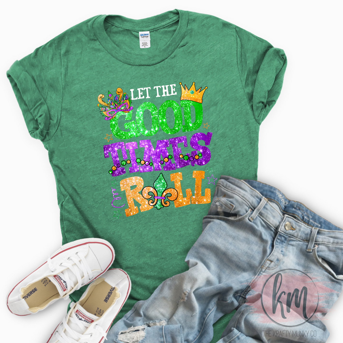 Mardi Gras shirt, Good Times Roll