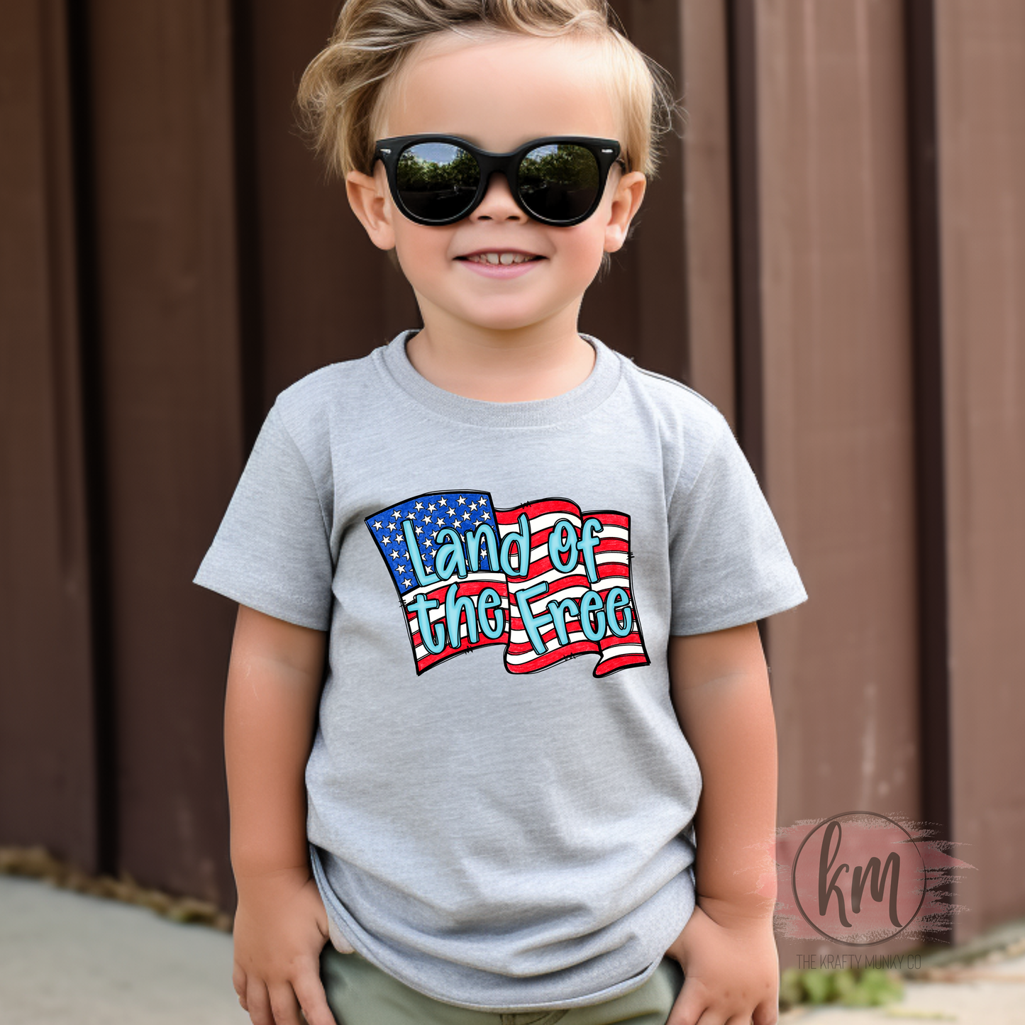 Patriotic DTF Print - Land of the Free