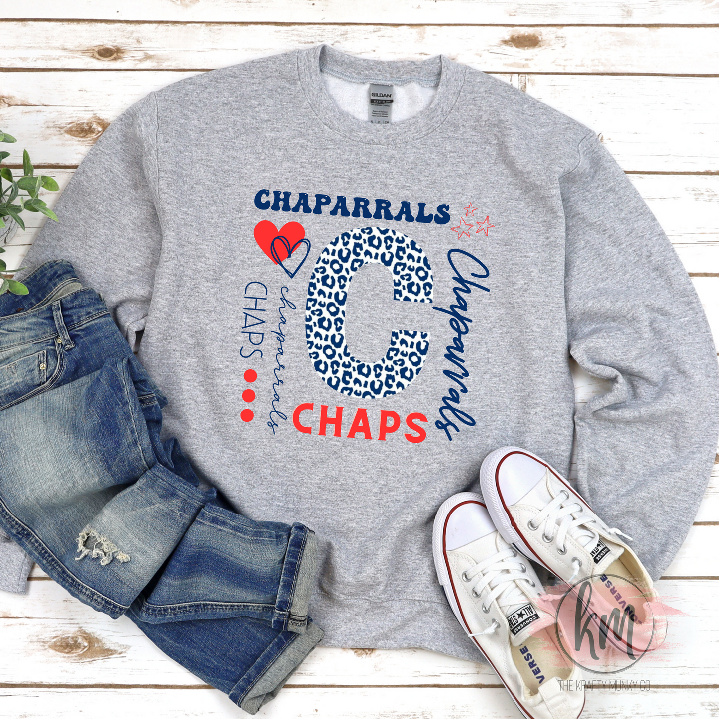 Aubrey Sweatshirt, Chaparrals Design