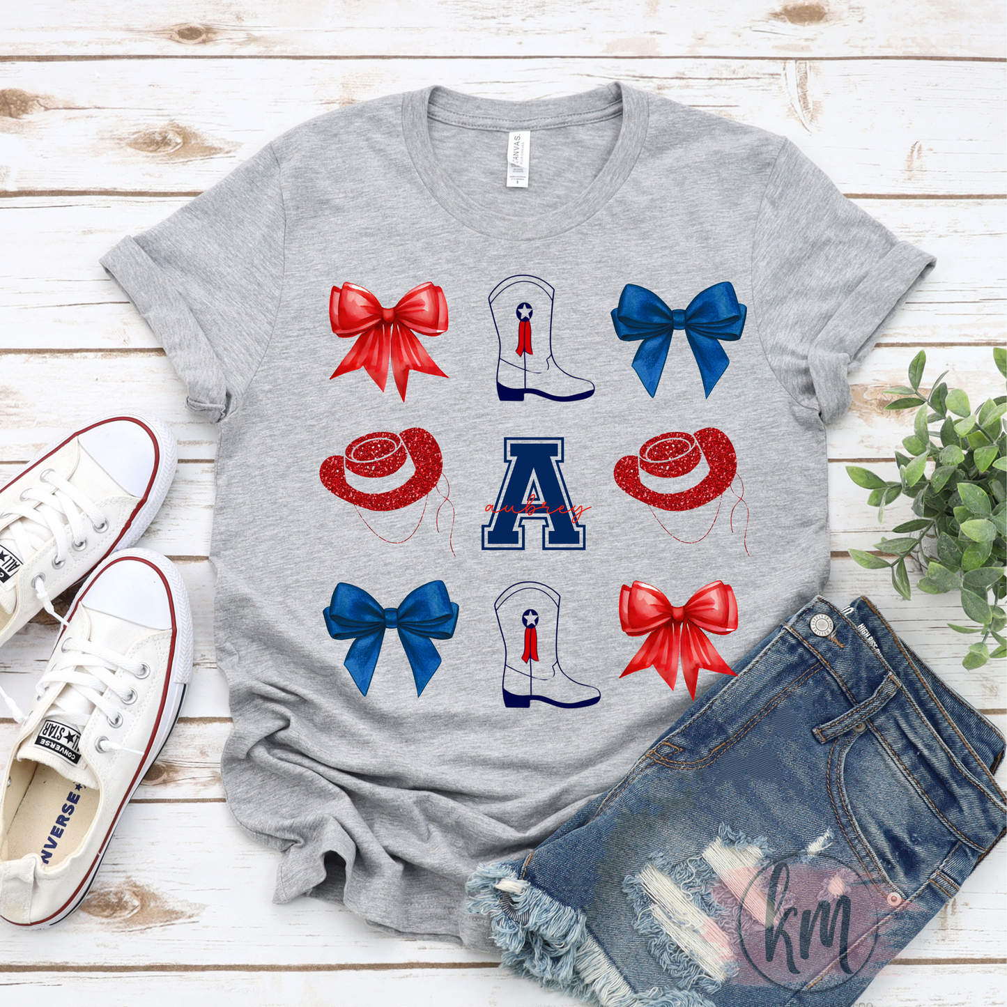 Aubrey Chaps Dance Team T-Shirt, School Spirit Cheer & Dance Tee