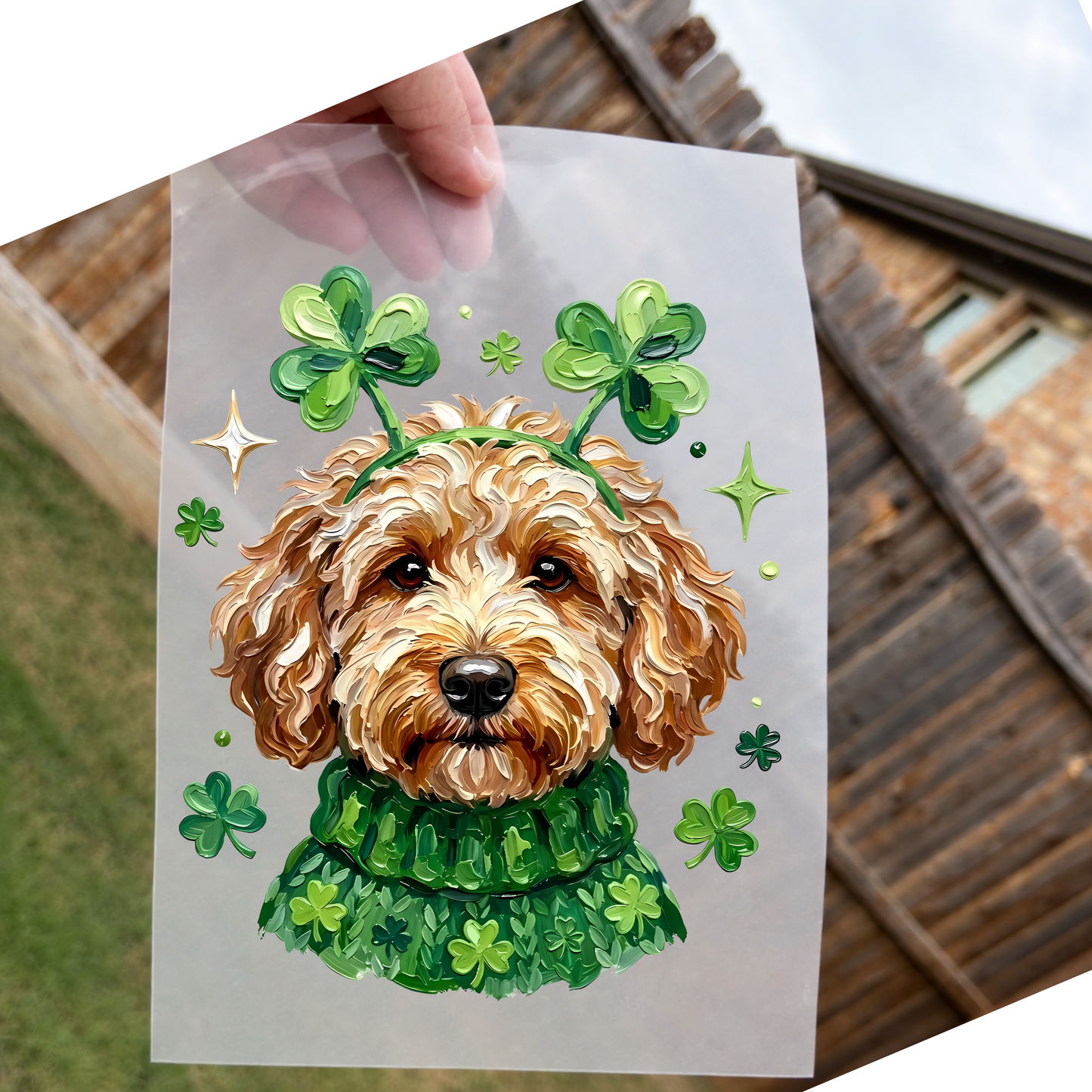 St Patrick's Day DTF Transfer, Ready to Press Design