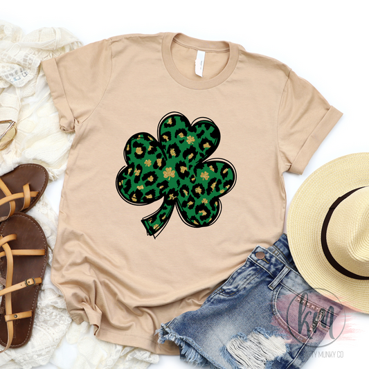 Clover tshirt, St. Patrick's Day tshirt, St. Patty's Day shirt