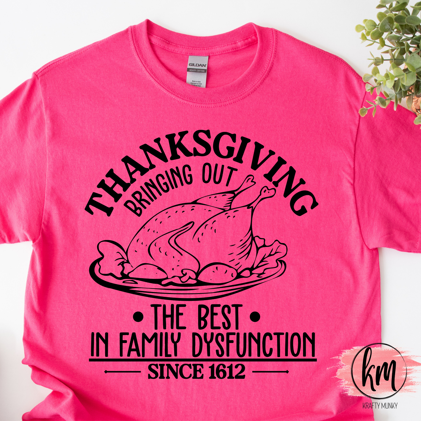 Fall DTF Print, Thanksgiving Bringing out the Best in Family Dysfunction