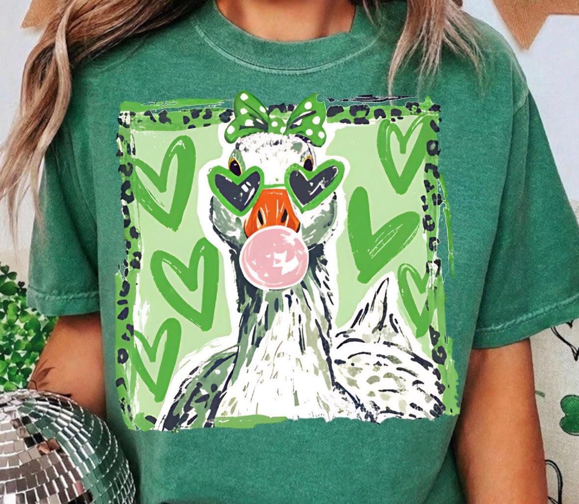 Lucky Duck tshirt, St. Patrick's Day tshirt, St. Patty's Day shirt