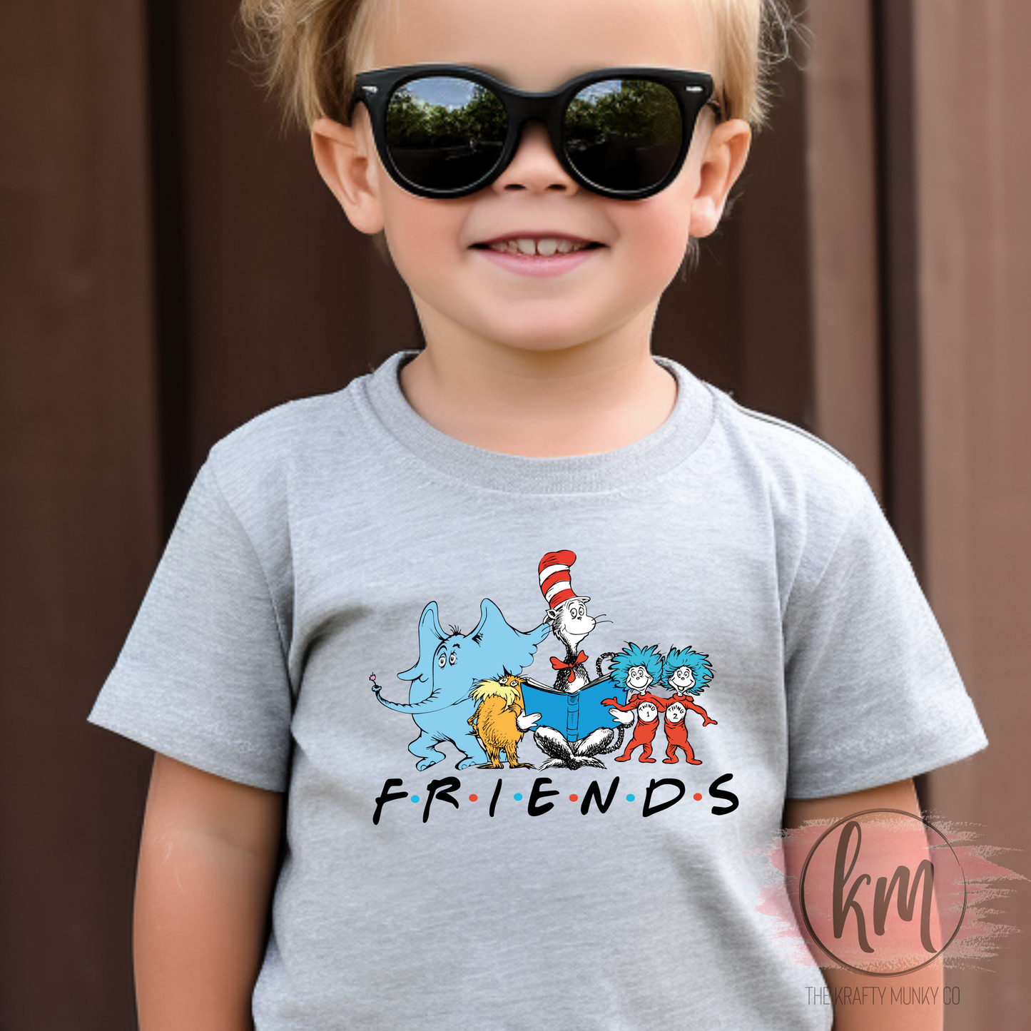 Read Across America, Seuss Day Friends T-Shirt