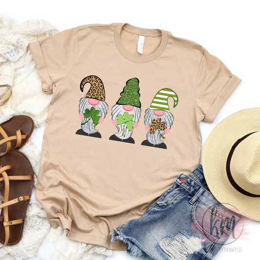 Gnome Leprechaun tshirt, St. Patrick's Day tshirt, St. Patty's Day shirt