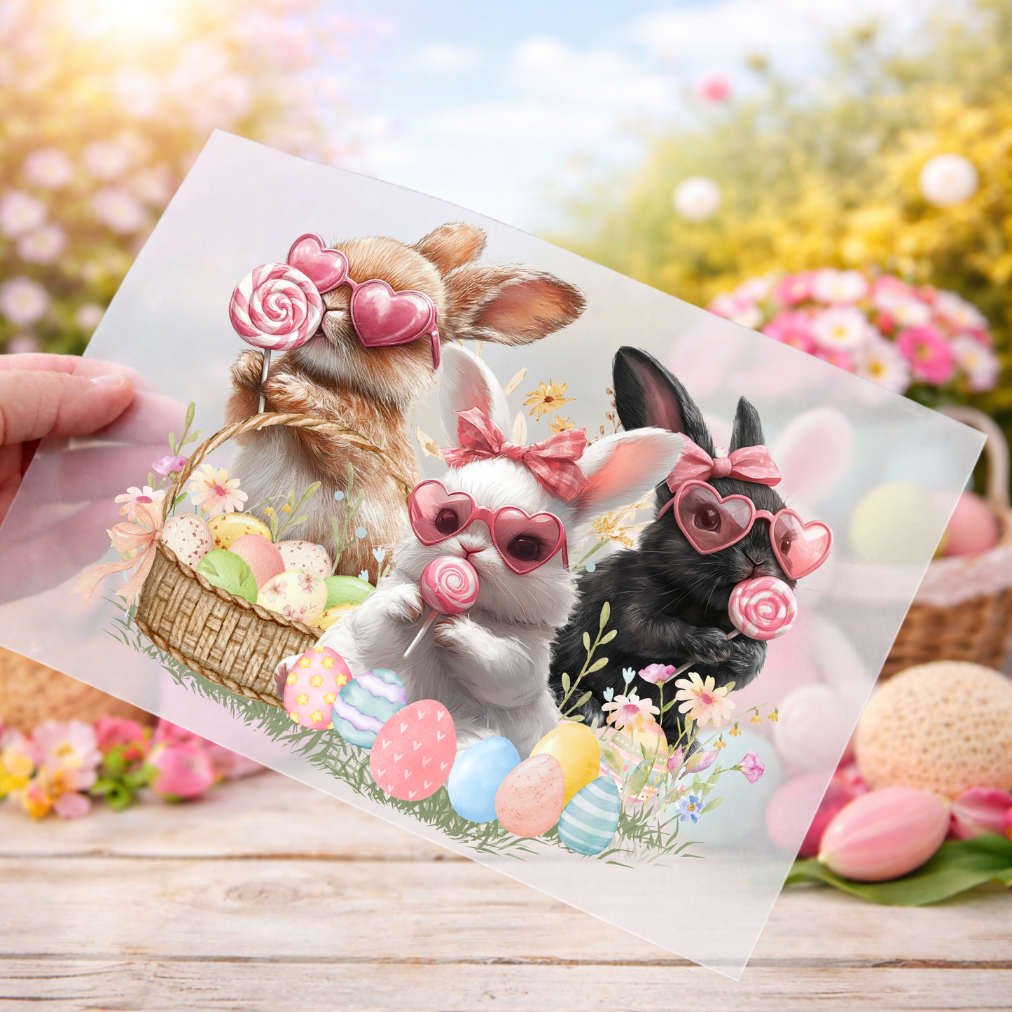 Easter DTF Transfer, Ready to Press Design
