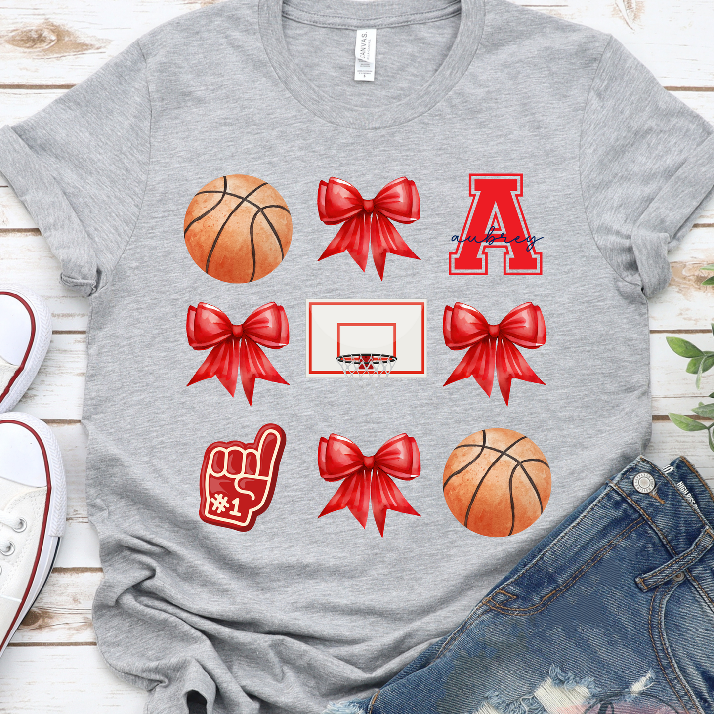 Aubrey Chaps Basketball Tshirt