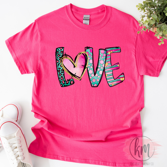 Valentine's Day Love Bubble Tshirt