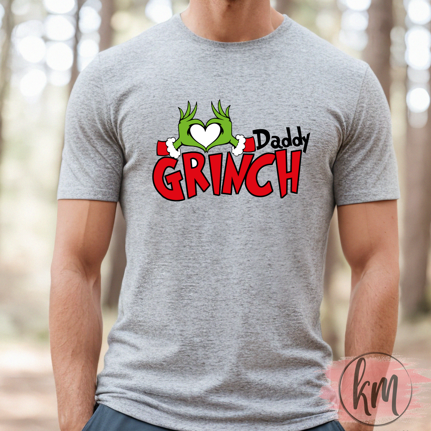 Daddy Grinch Design, Christmas Design, DTF Transfer
