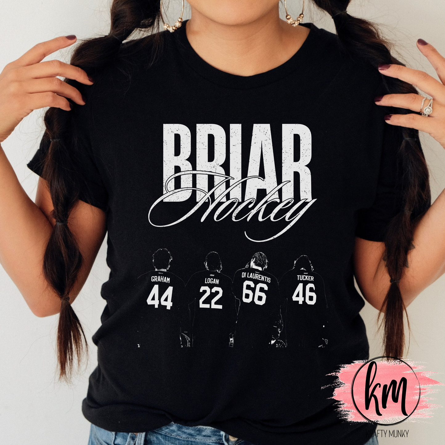 Off Campus Inspired Tshirt -Briar Hockey