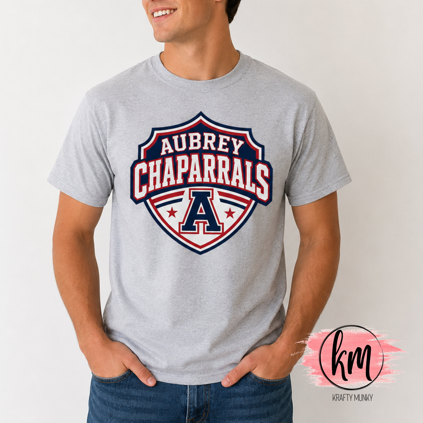 Aubrey Chap Crest Design Tshirt