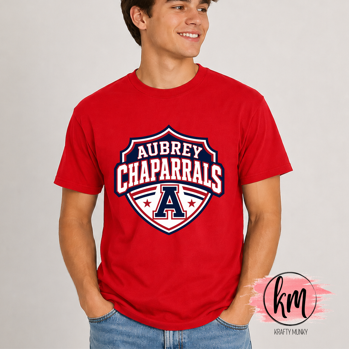 Aubrey Chap Crest Design Tshirt