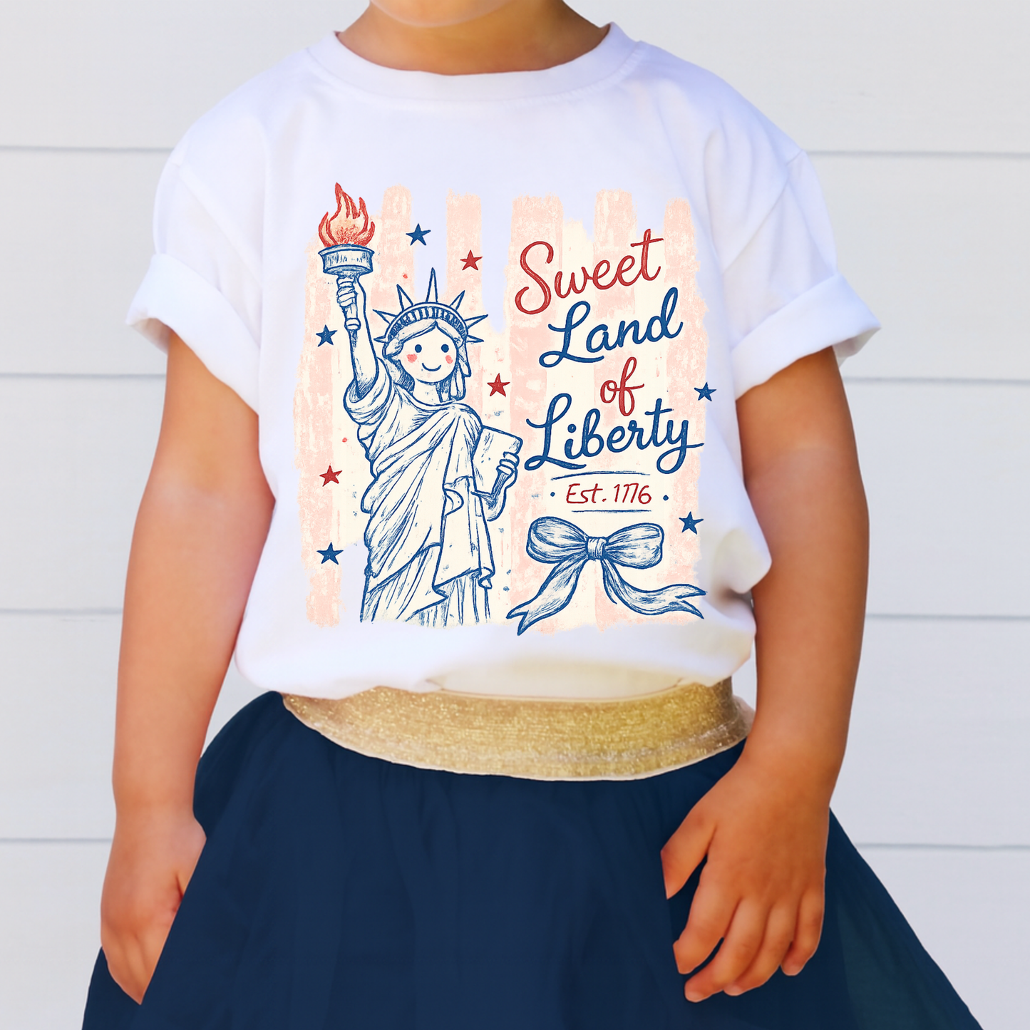 Patriotic Tshirt - Sweet Land of Liberty