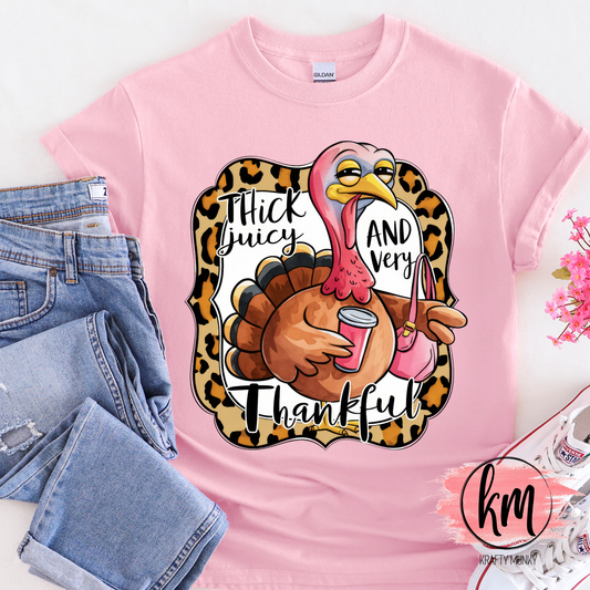 Fall DTF Print, Thick & Juicy