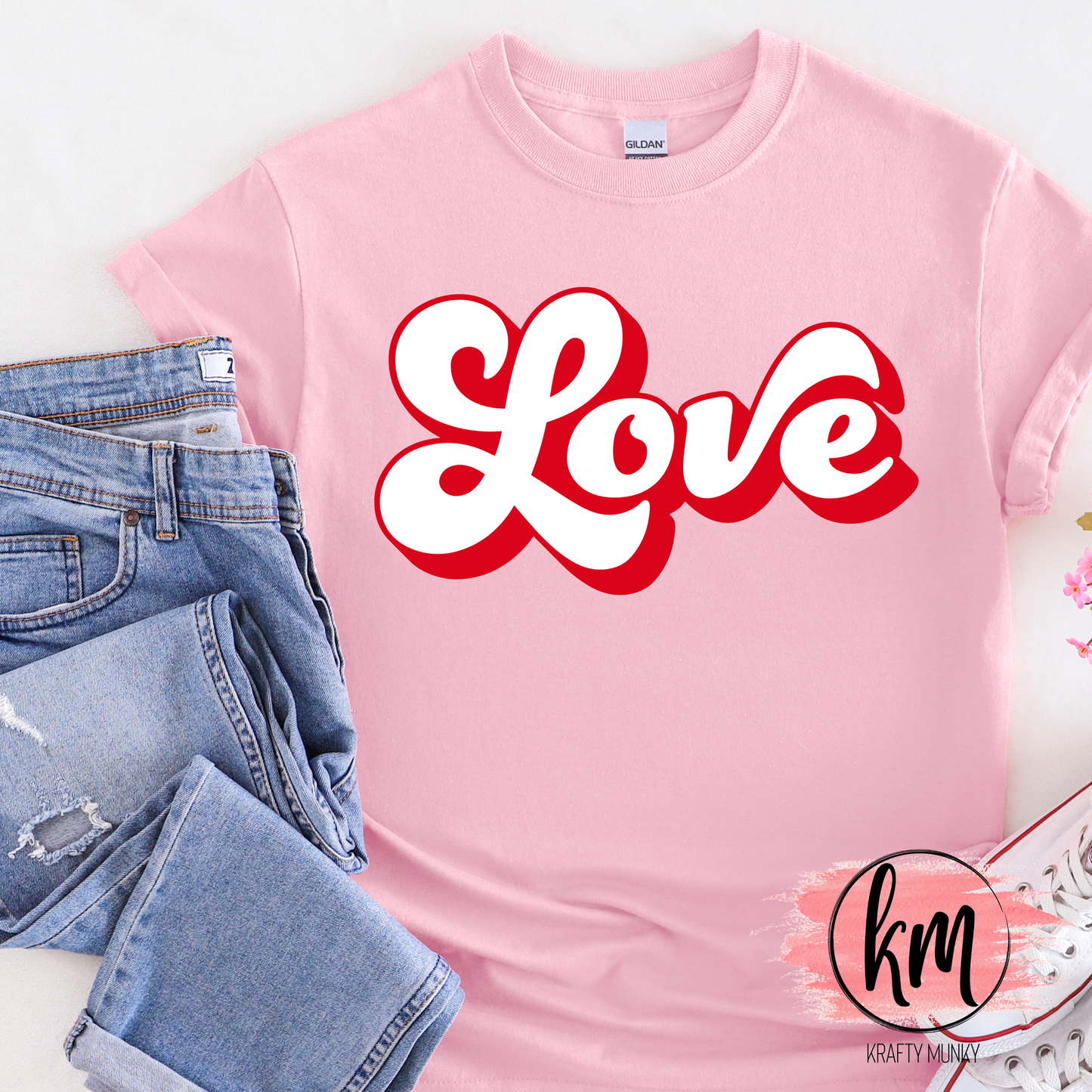 Valentine DTF Print- Love