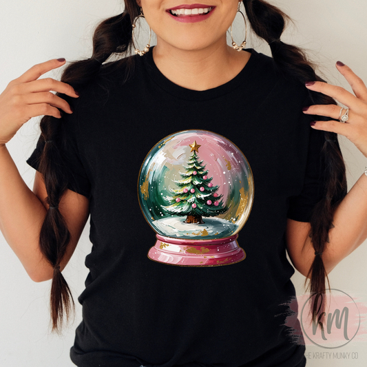 Snow Globe T-Shirt – A Little Winter Magic in Every Wear