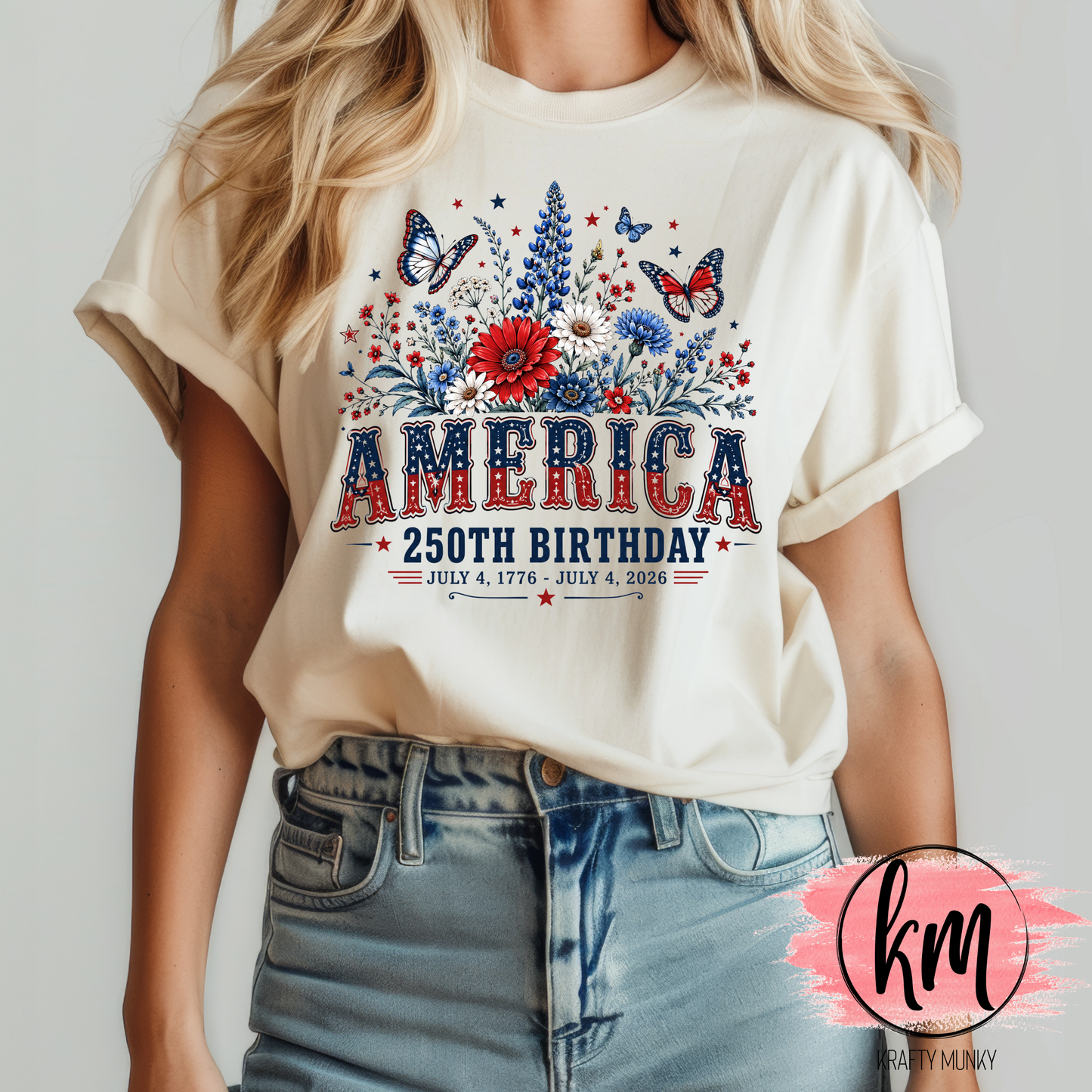Patriotic Tshirt - America 250th Birthday