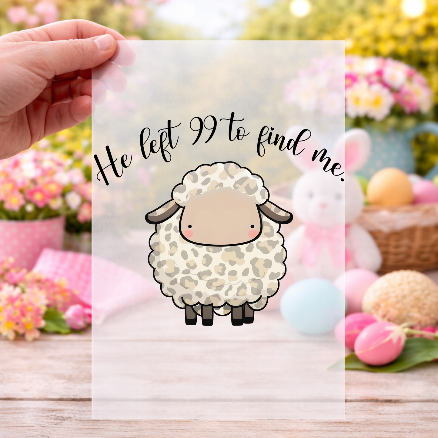 Easter DTF Transfer, Ready to Press Design