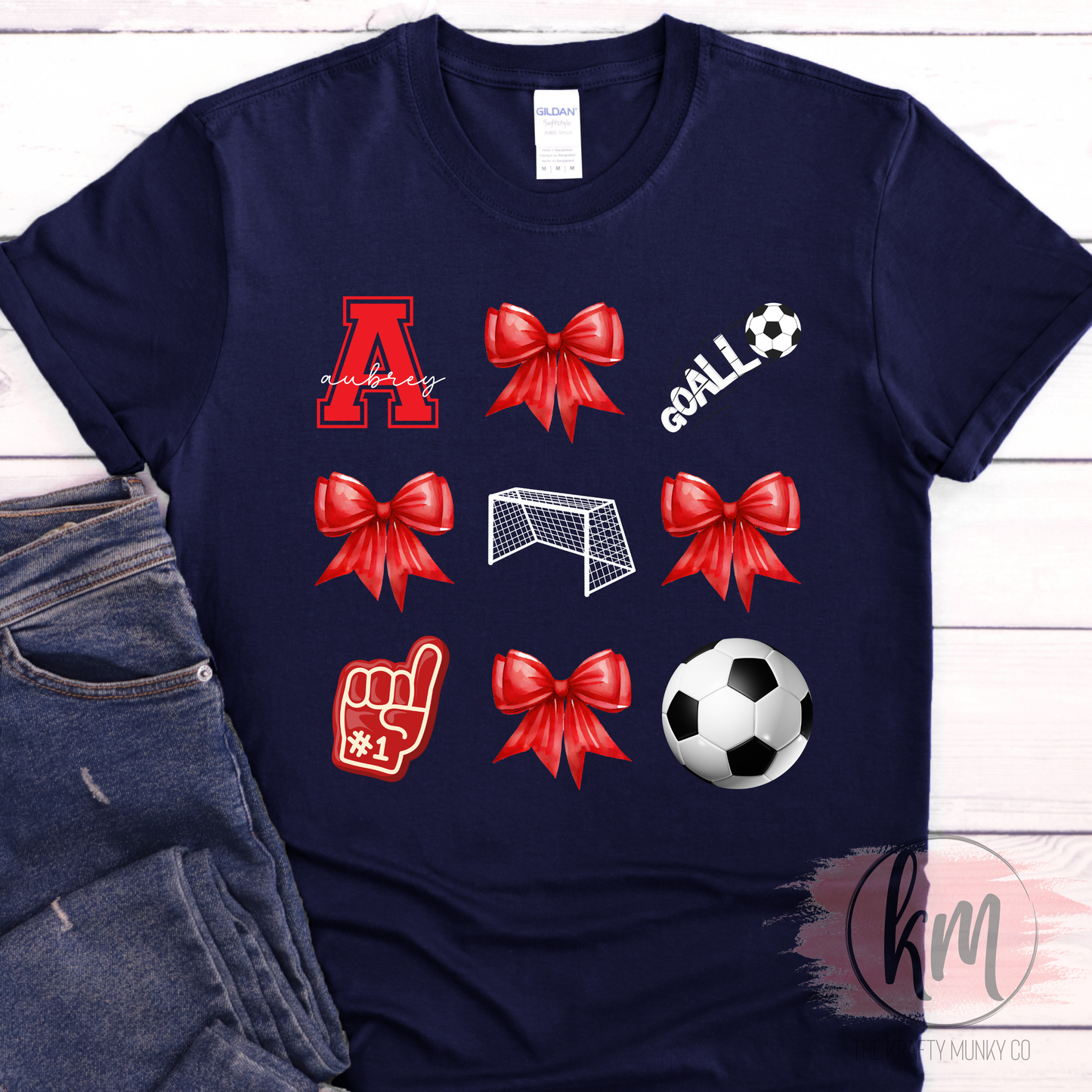 Aubrey Chaps Soccer Tshirt