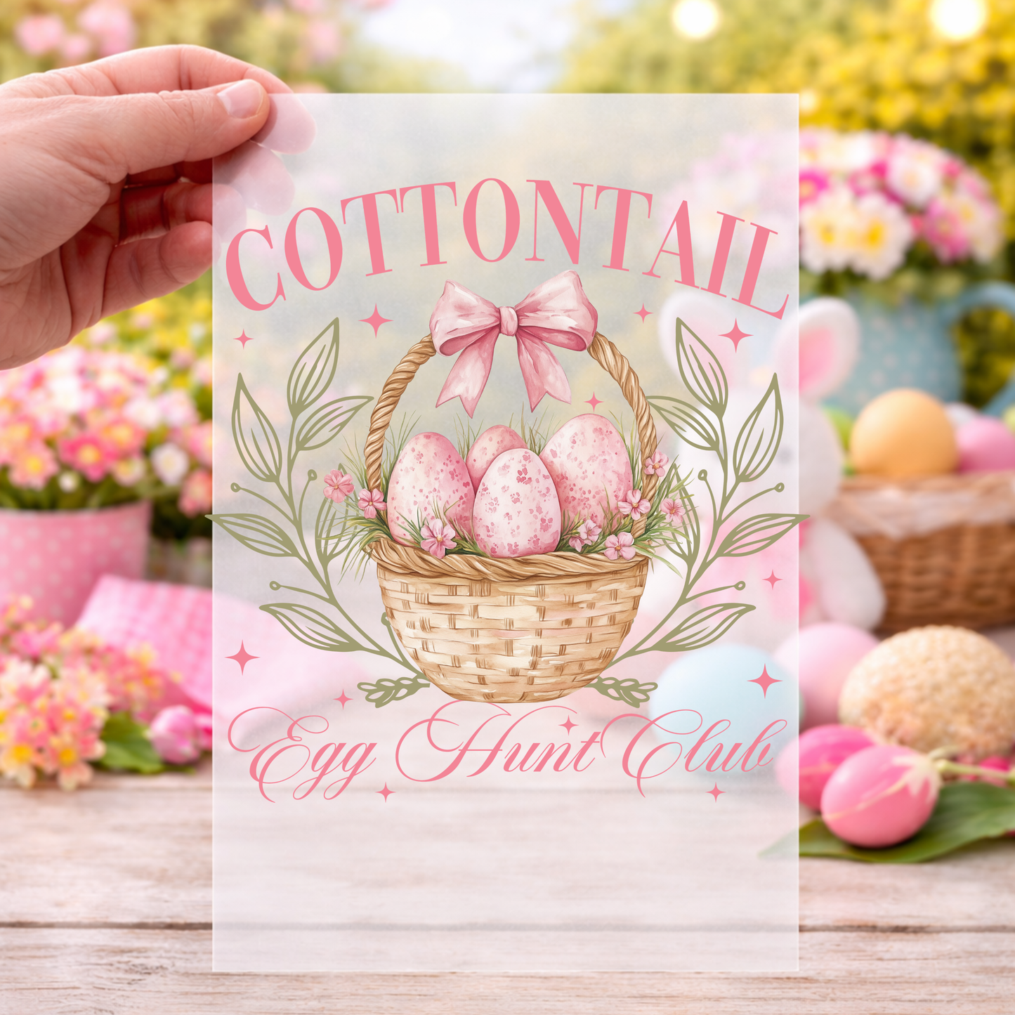 Easter DTF Transfer, Ready to Press Design