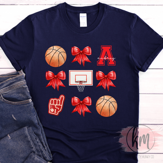 Aubrey Chaps Basketball Tshirt