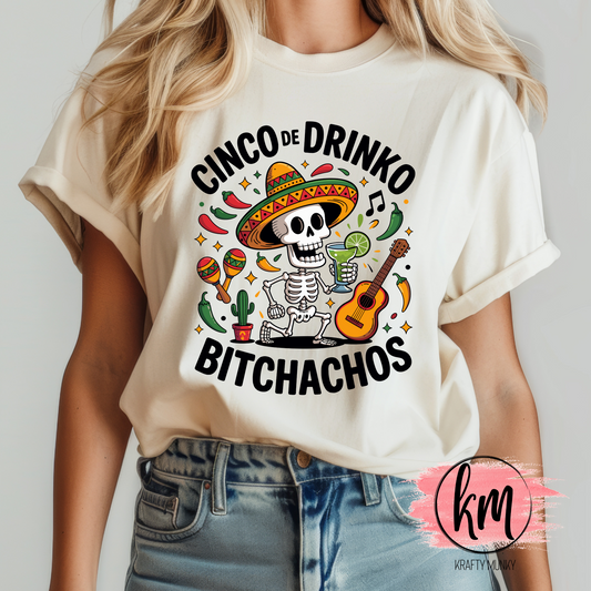 Cinco de Mayo Funny T-Shirt, Fiesta Graphic Tee, Unisex Party Shirt