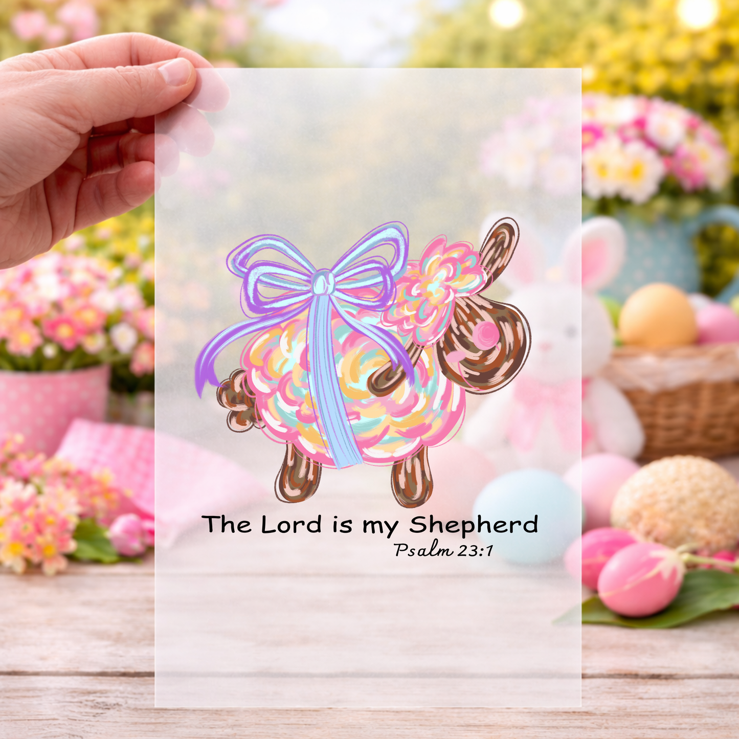 Easter DTF Transfer, Ready to Press Design