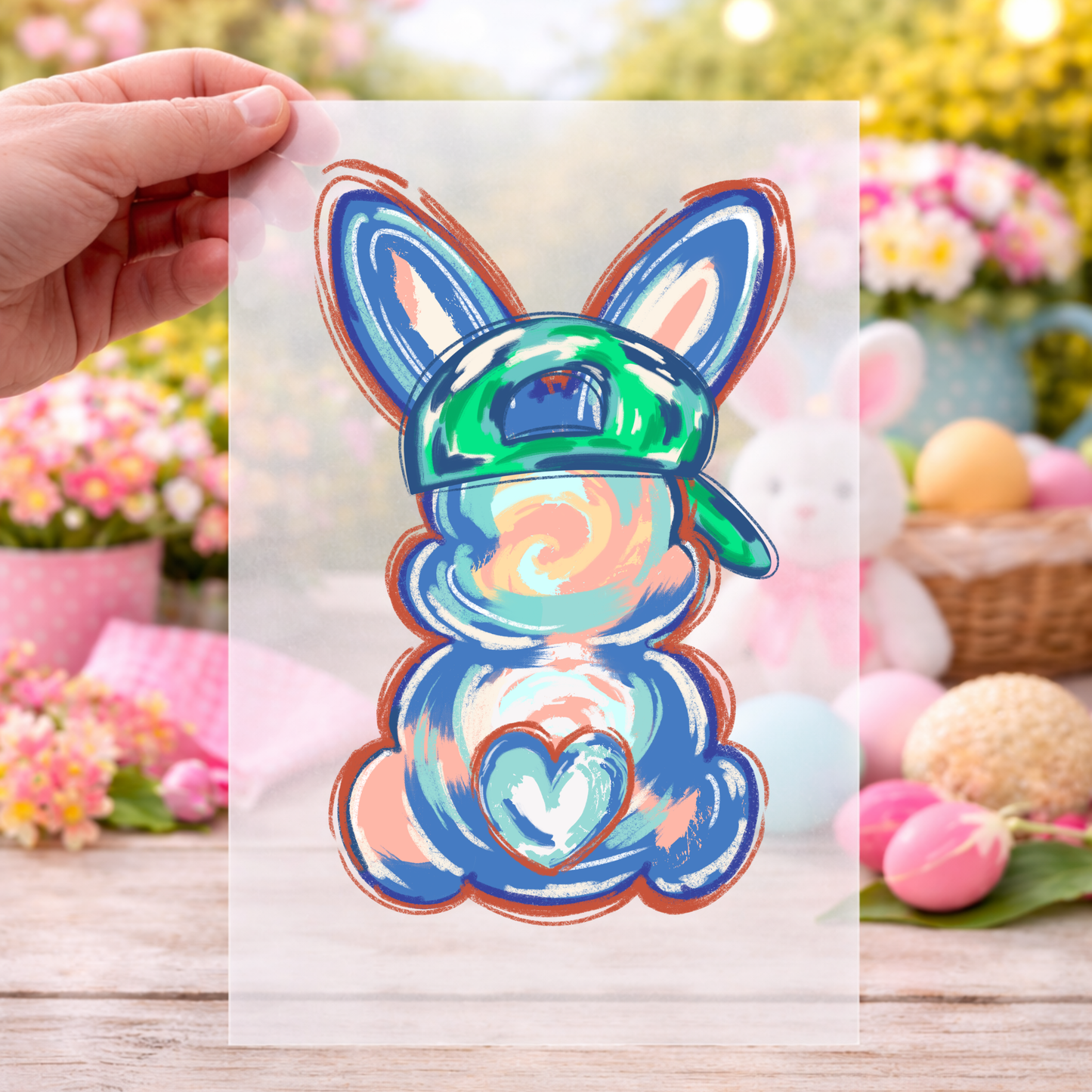Easter DTF Transfer, Ready to Press Design