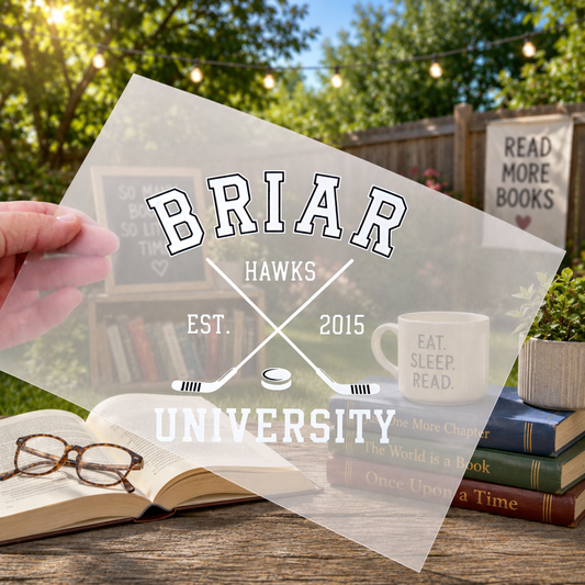 Book Fans DTF Print- Briar U