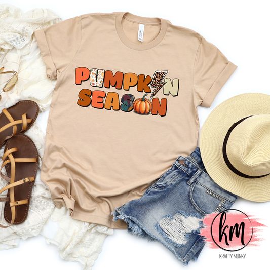 Fall DTF Print, Pumpkin Season