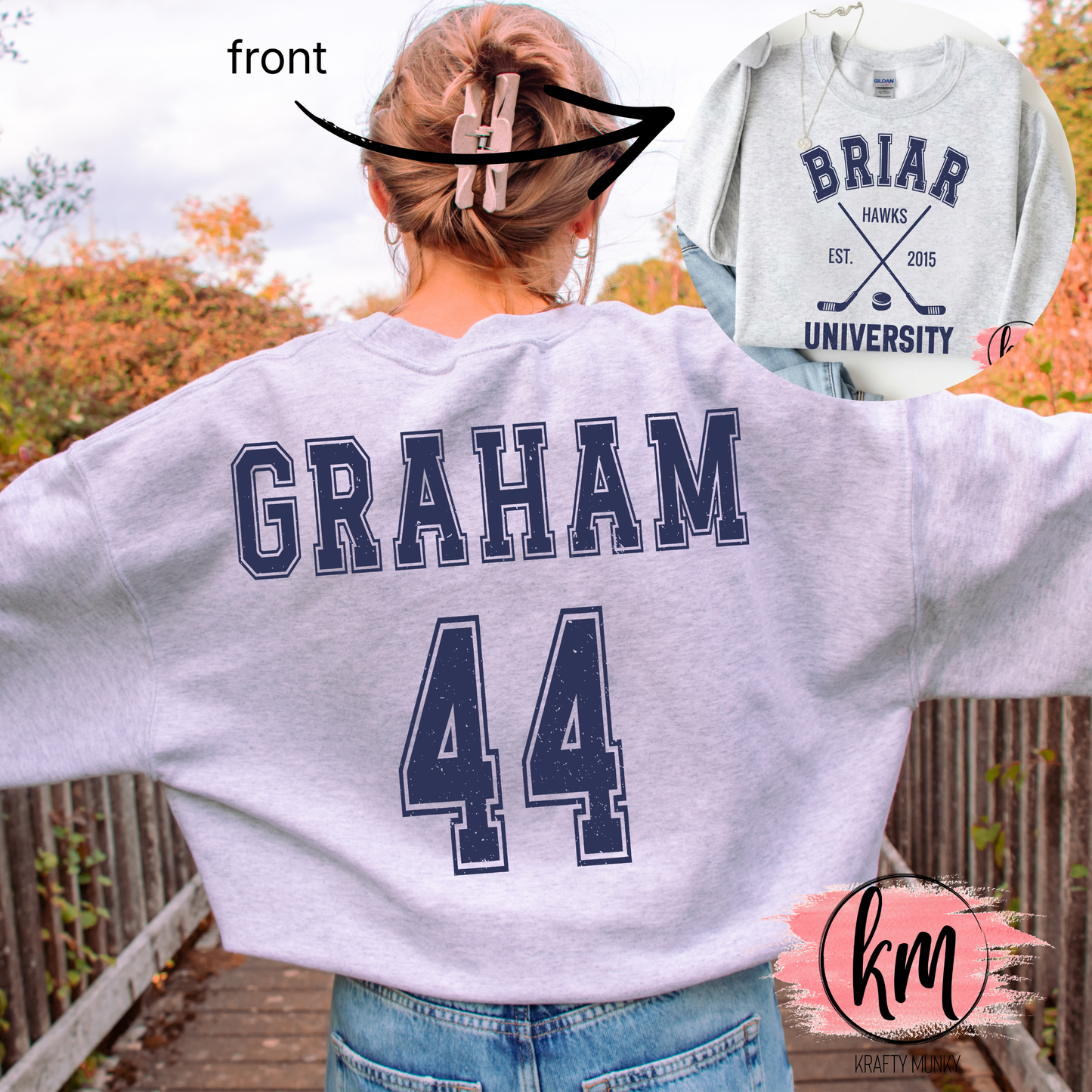 Off Campus -Graham- Inspired Sweatshirt