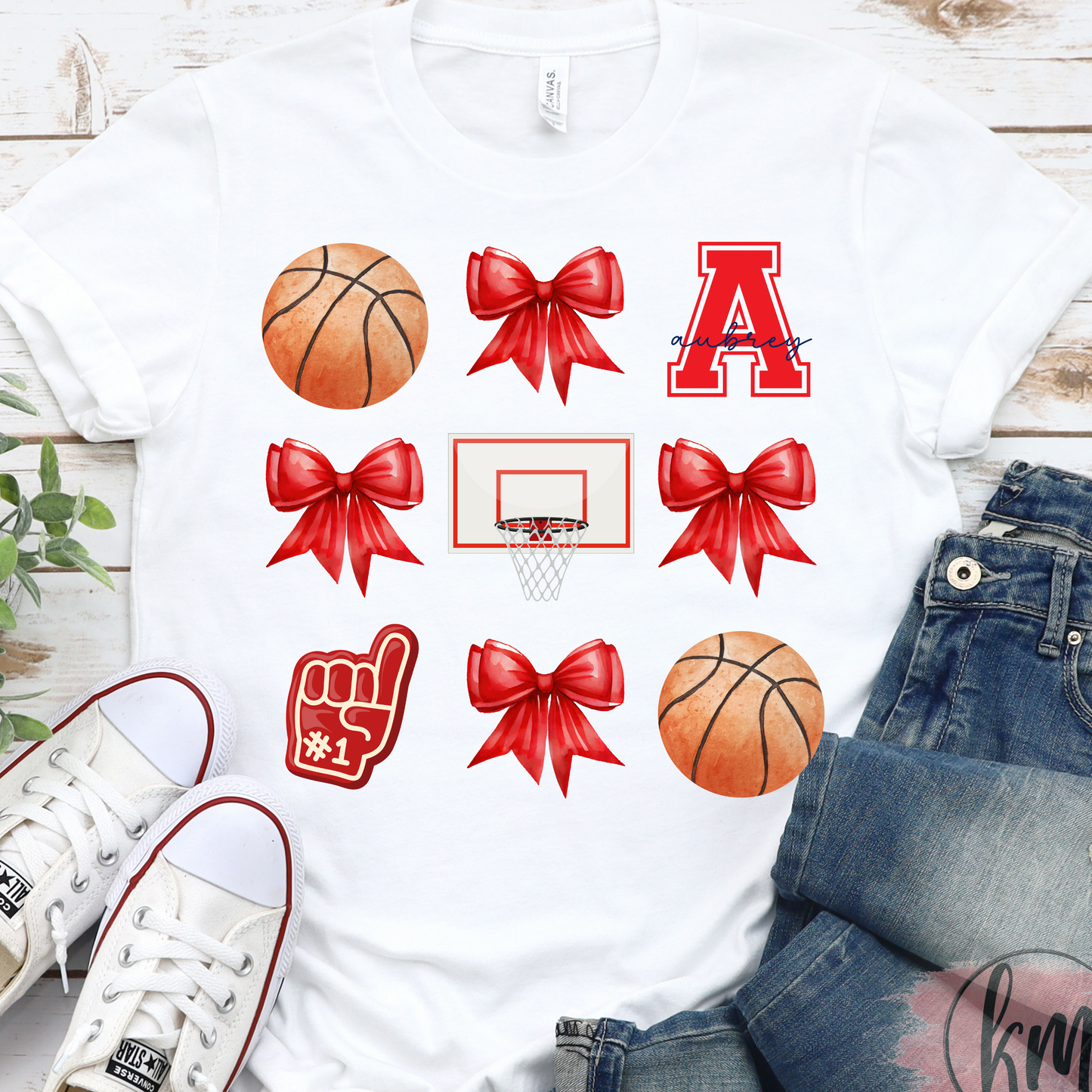 Aubrey Chaps Basketball Tshirt