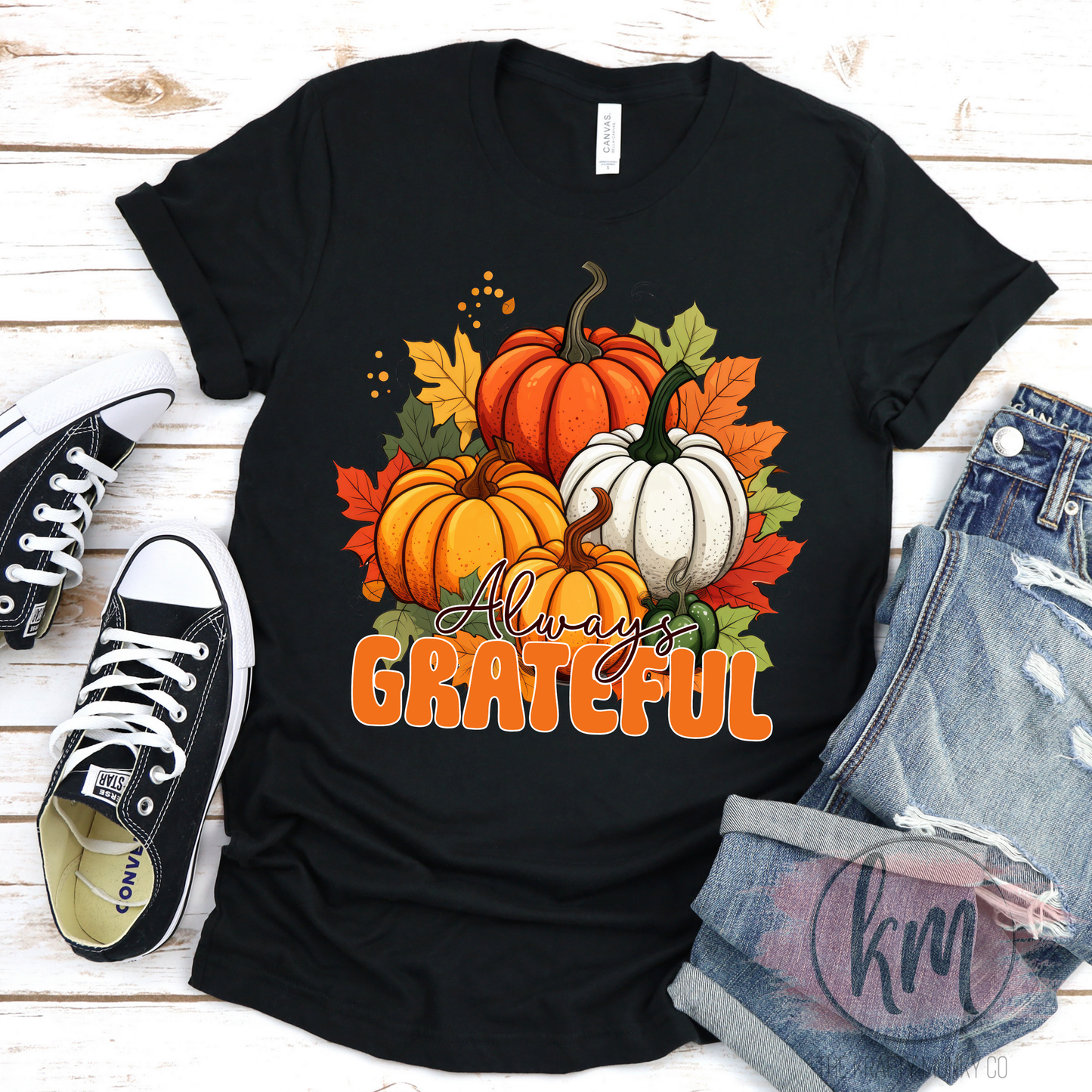 Fall DTF Print, Grateful