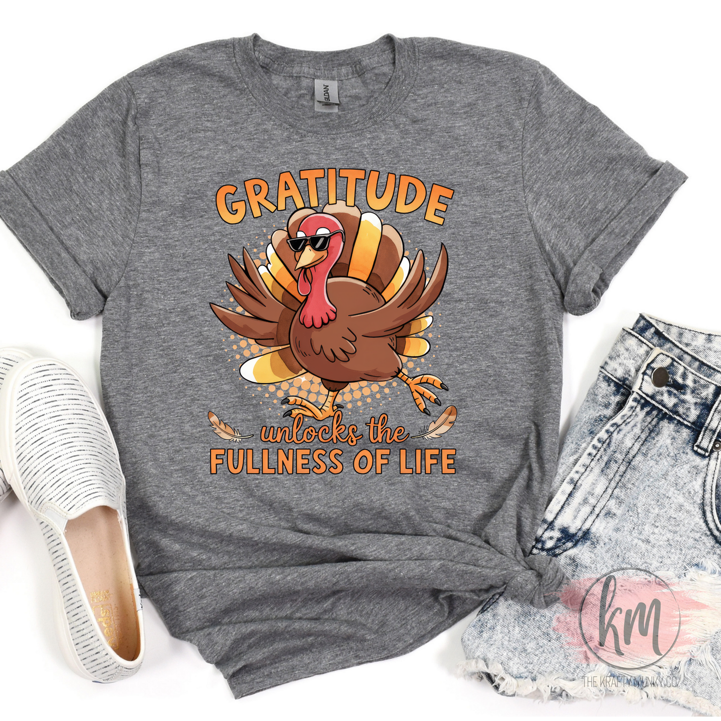 Fall DTF Print, Gratitude