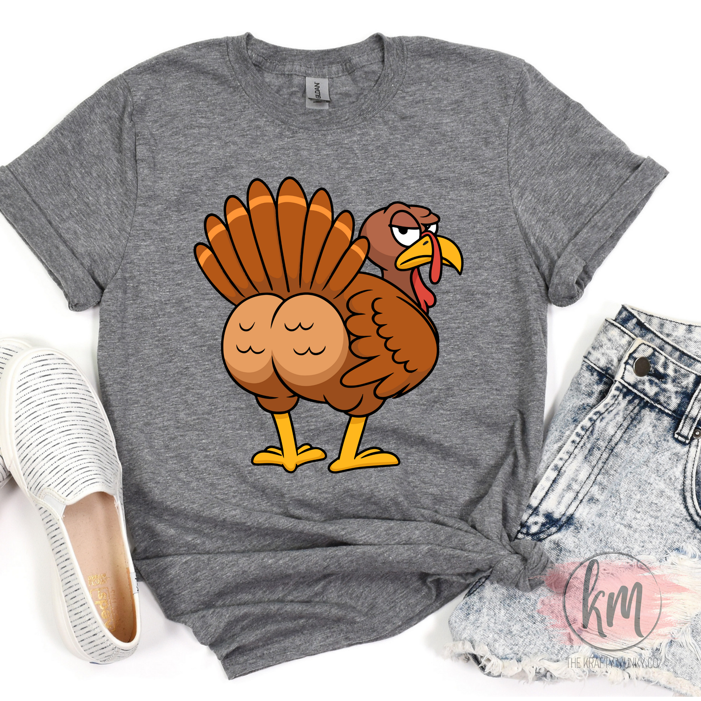 Fall DTF Print, Chicken Butt