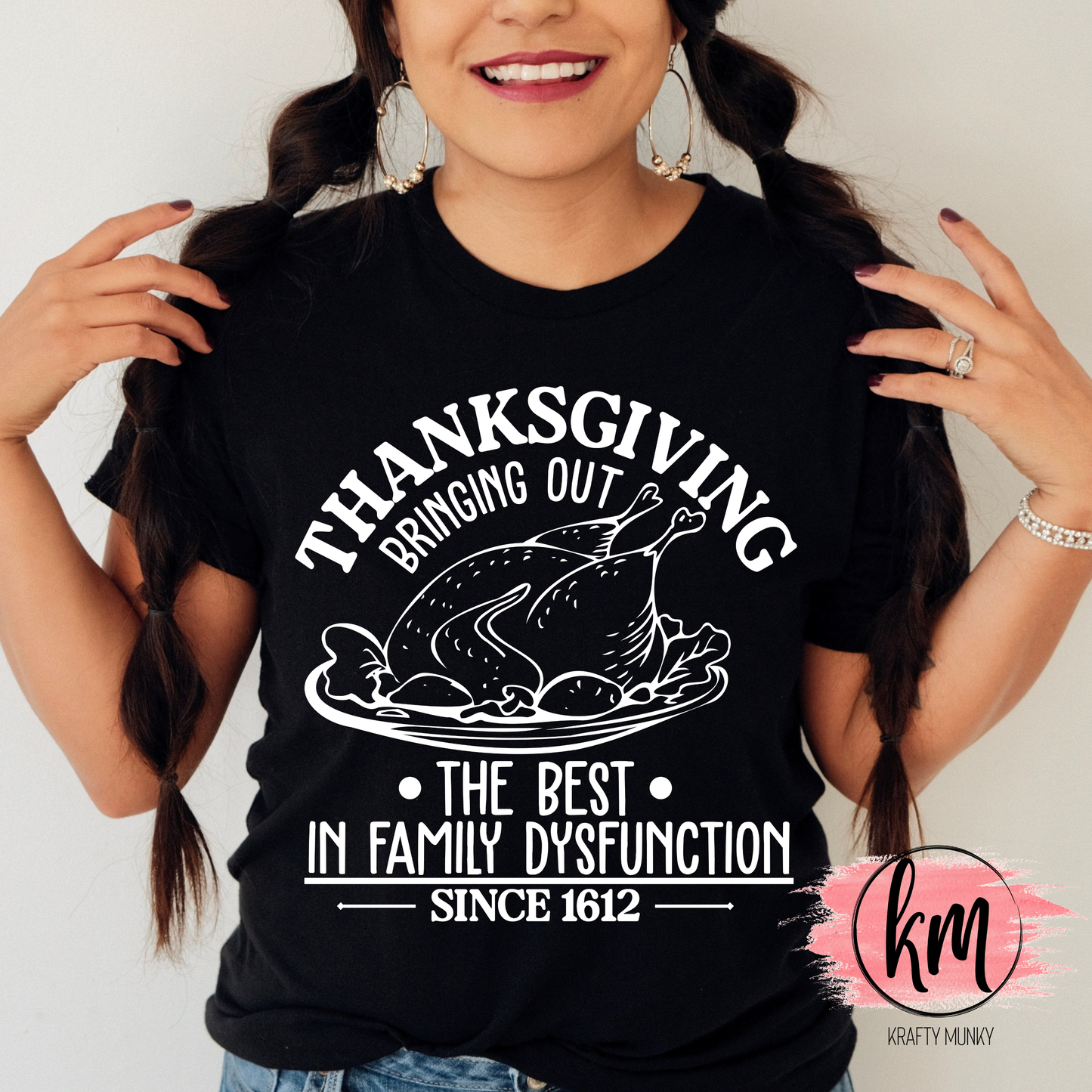 Fall DTF Print, Thanksgiving Family Dysfunction