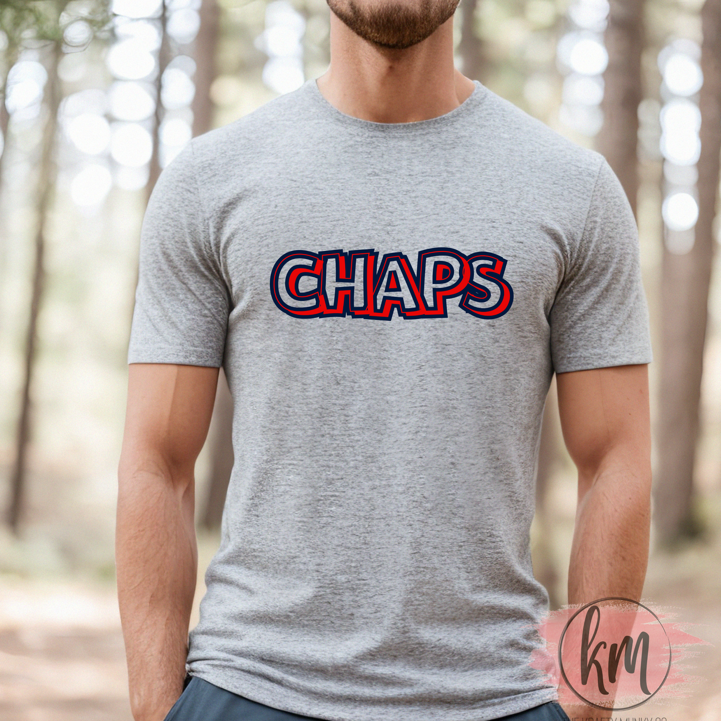 Aubrey Chaparrals School Spirit CHAPS Design, DTF Transfer, Ready to Press Design