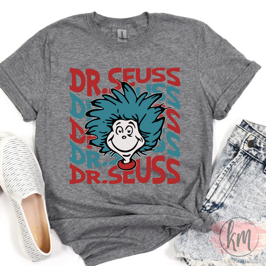 Read Across America, Seuss Day Friends T-Shirt